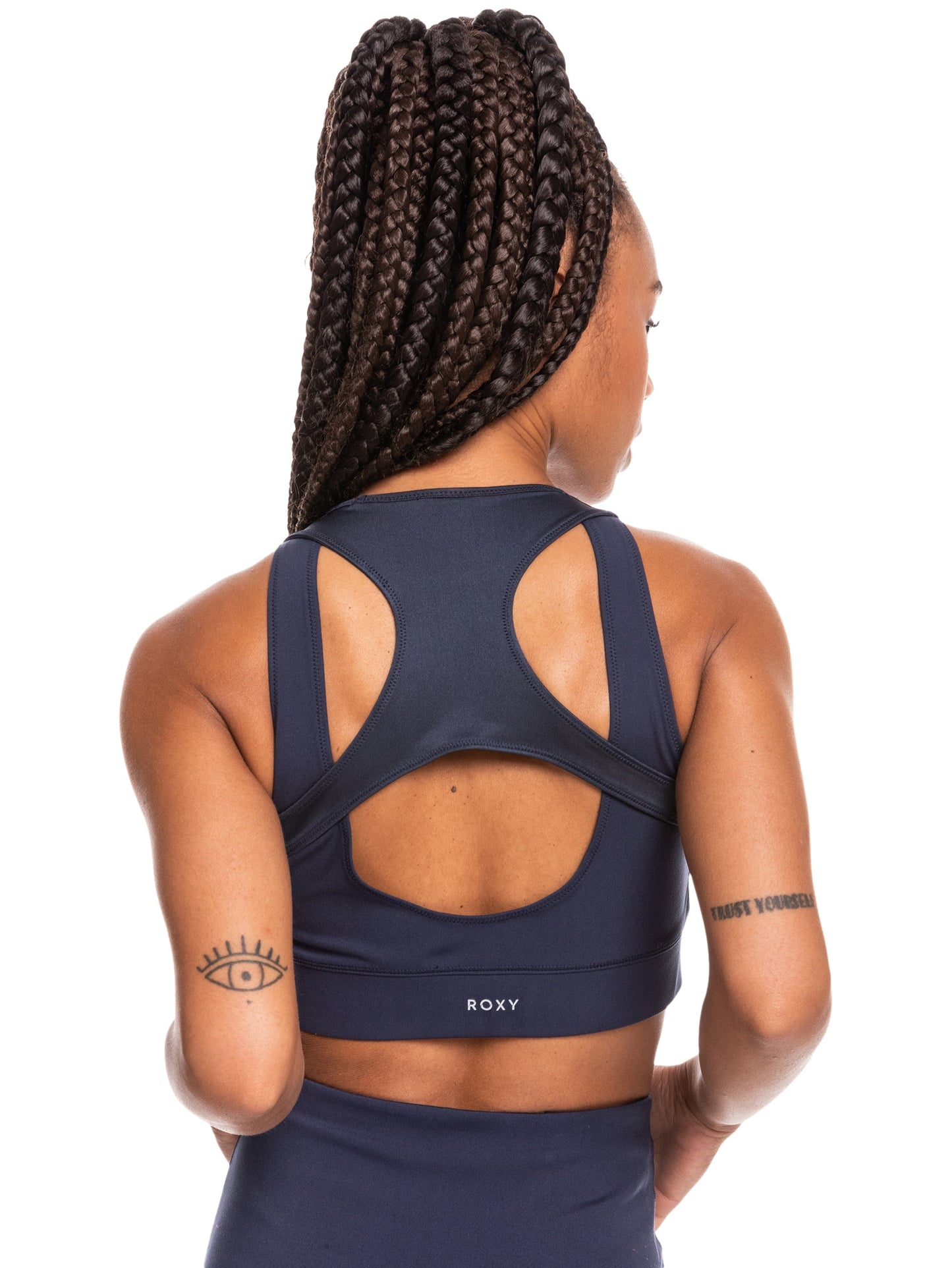 Womens Interstellar Disco Medium Support Sports Bra - Roxy Malaysia