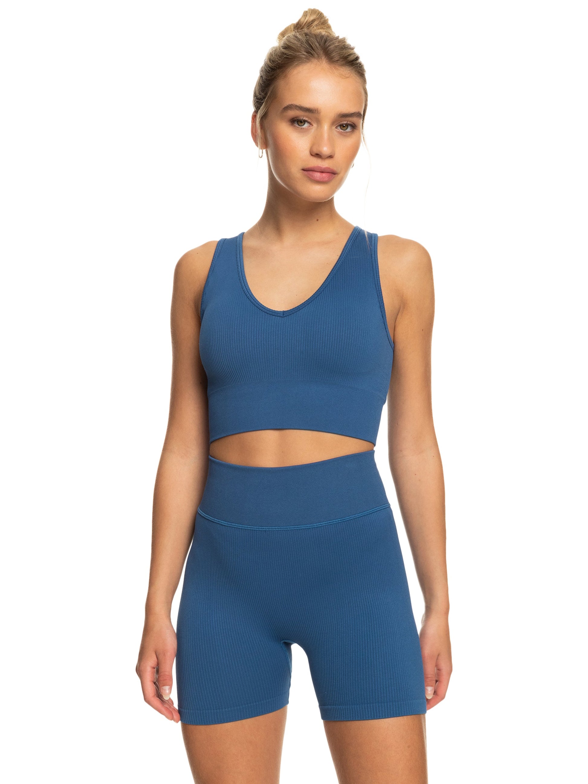 Womens Chill Out Seamless Sports Bra - Roxy Malaysia