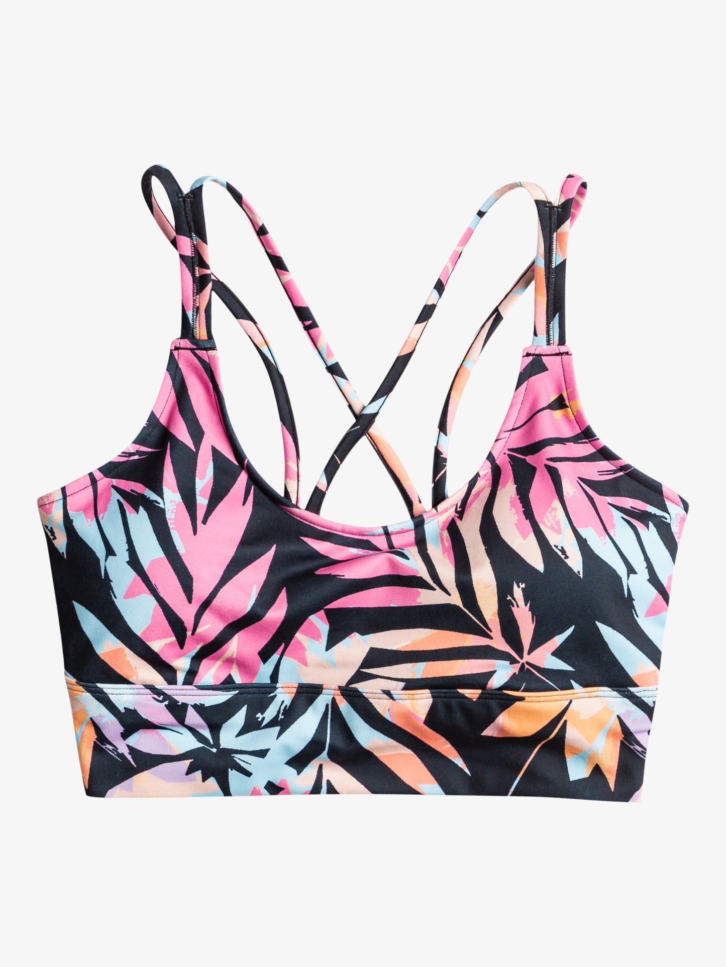 Womens Heart Into It Elongated PT Sports Bra - Roxy Malaysia