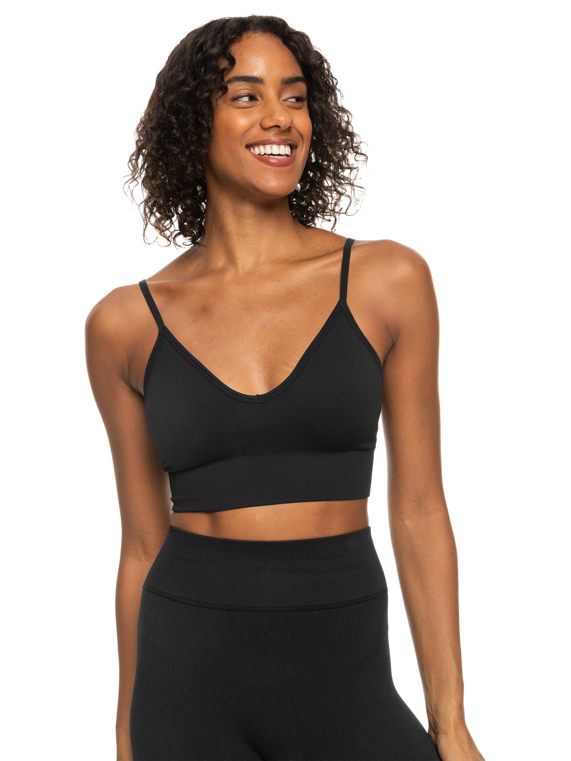 Womens Chill Out Seamless Sports Bra - Roxy Malaysia