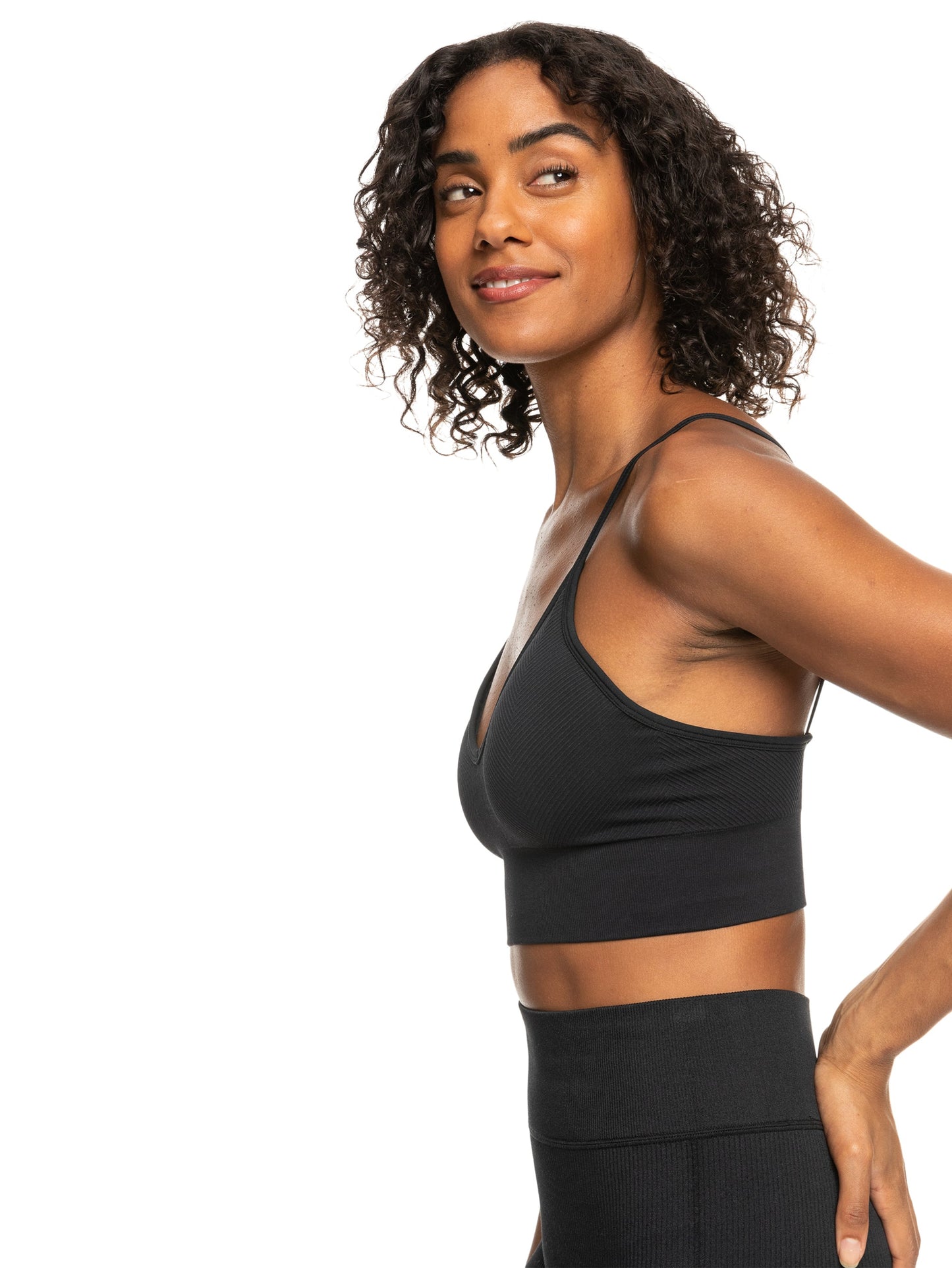 Womens Chill Out Seamless Sports Bra - Roxy Malaysia