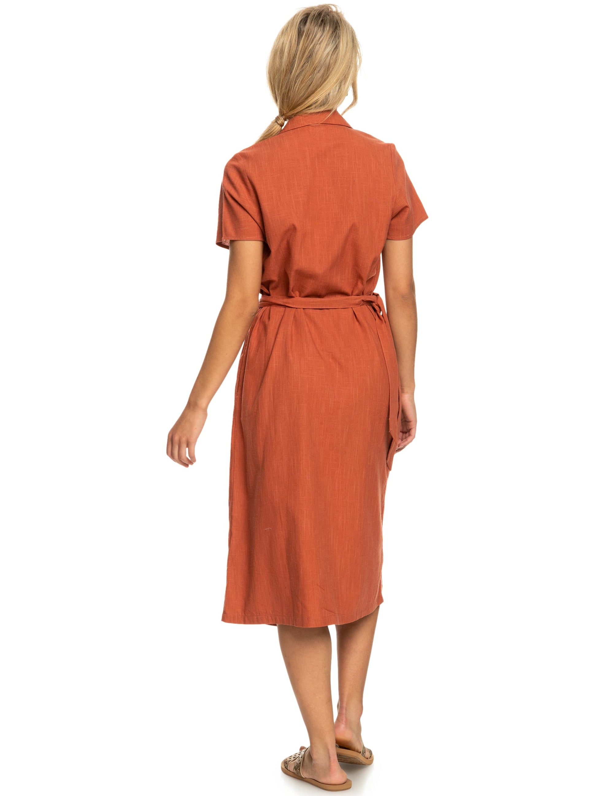 Womens Alright Dear Midi Wrap Dress - Roxy Malaysia