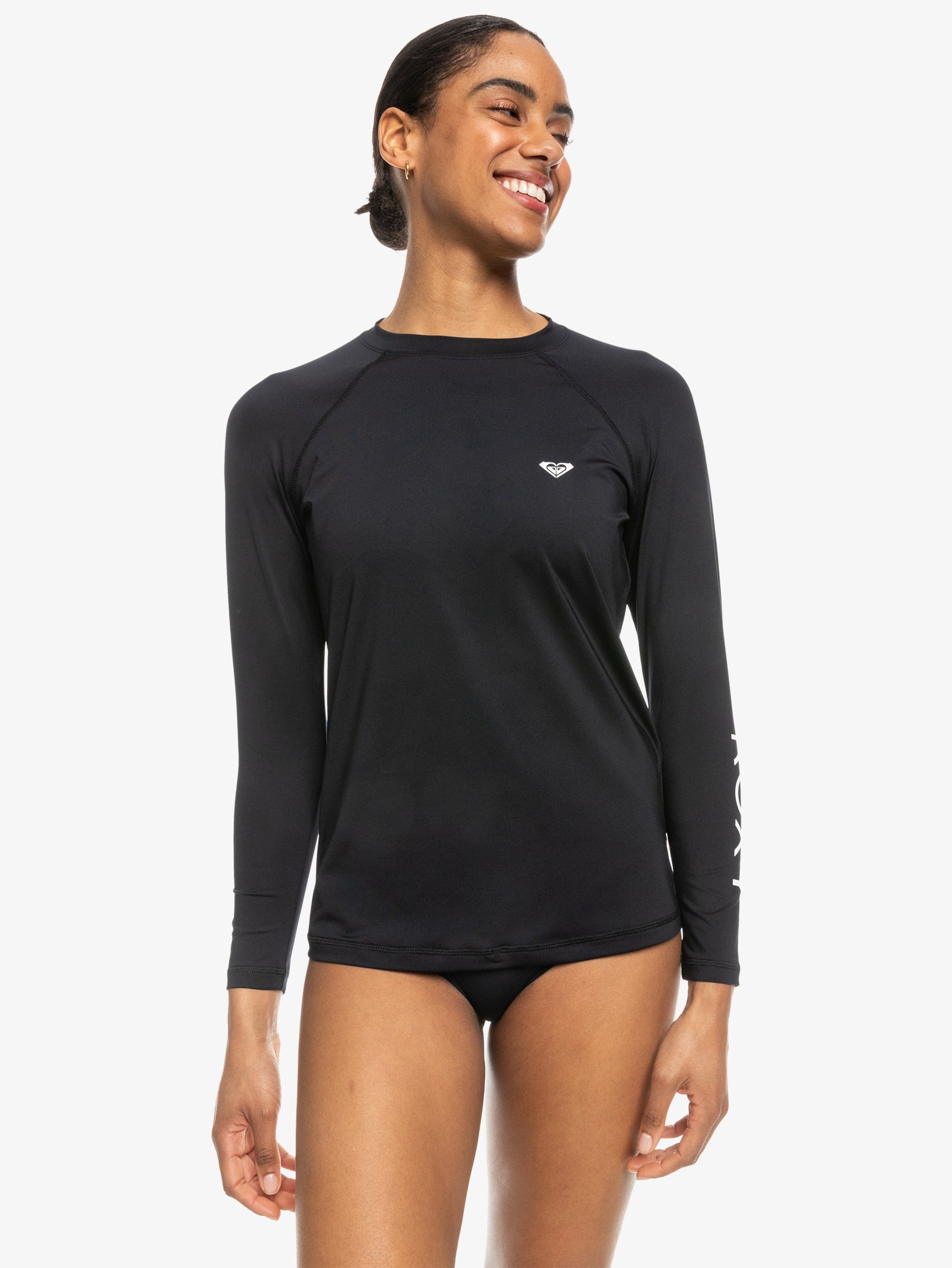 Womens Essentials Long Sleeve UPF 50 Surf T-Shirt - Roxy Malaysia