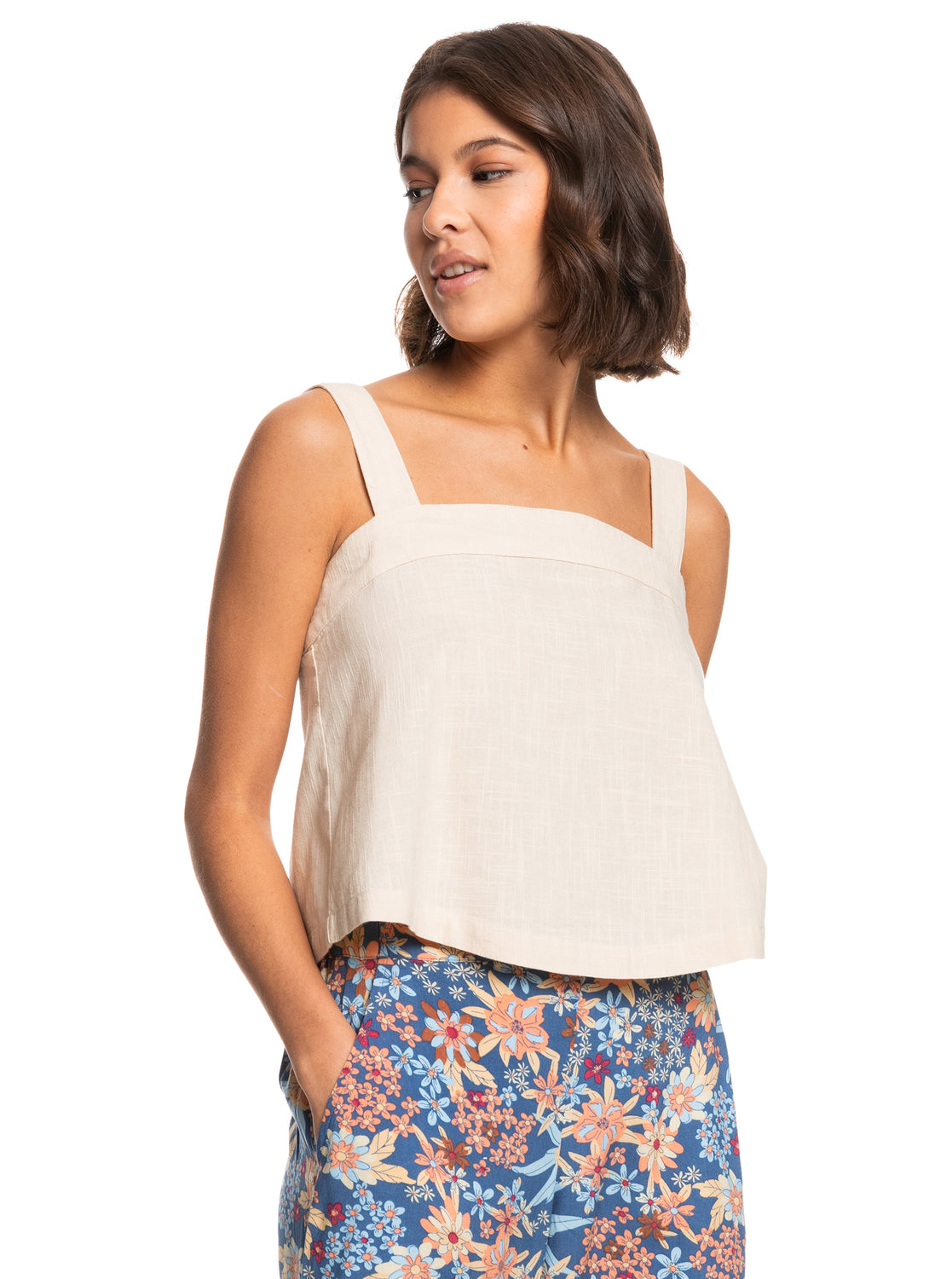 Womens Easy Days Strappy Top