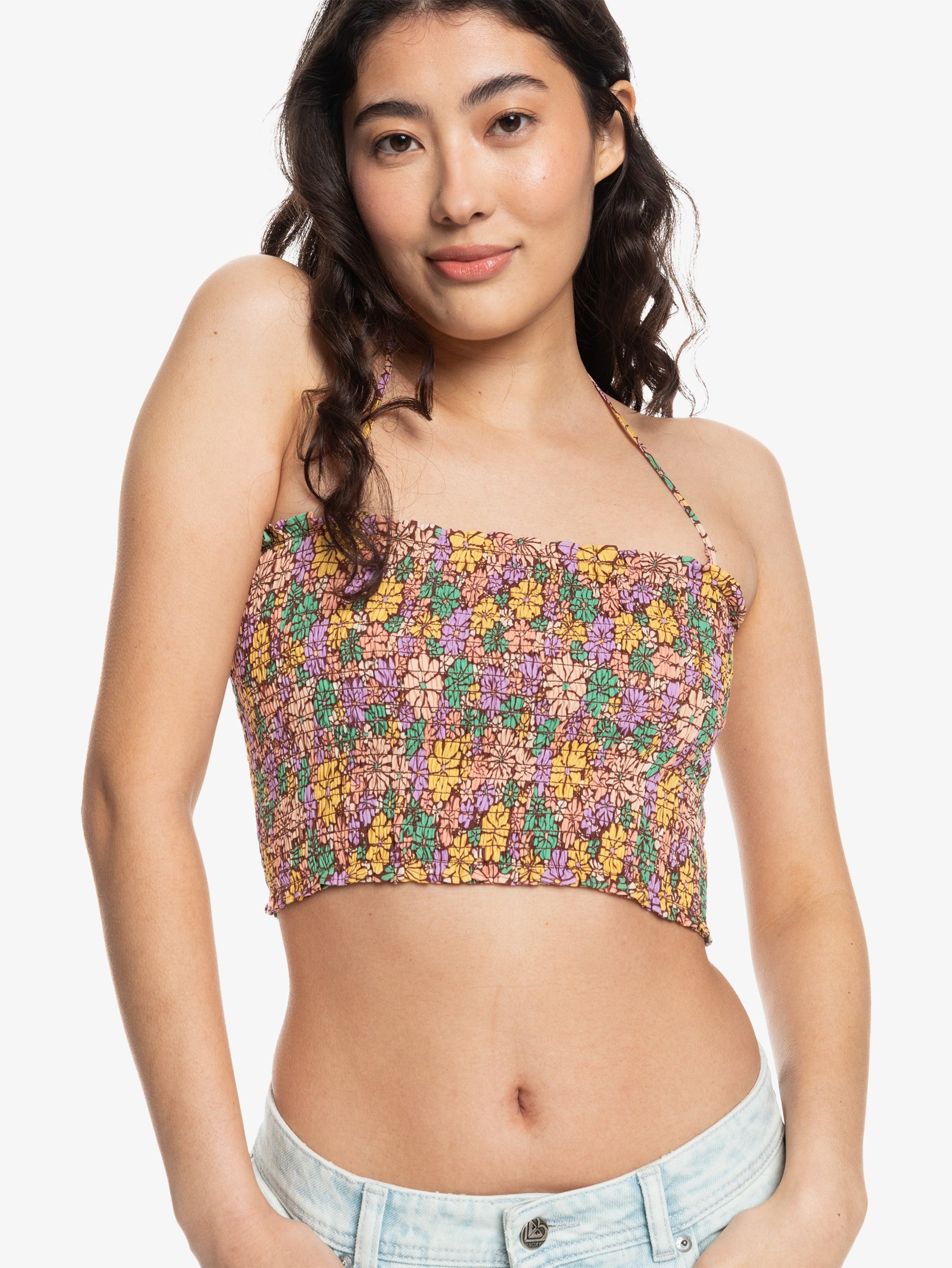 Womens Warm Waters  Bandeau Top - Roxy Malaysia