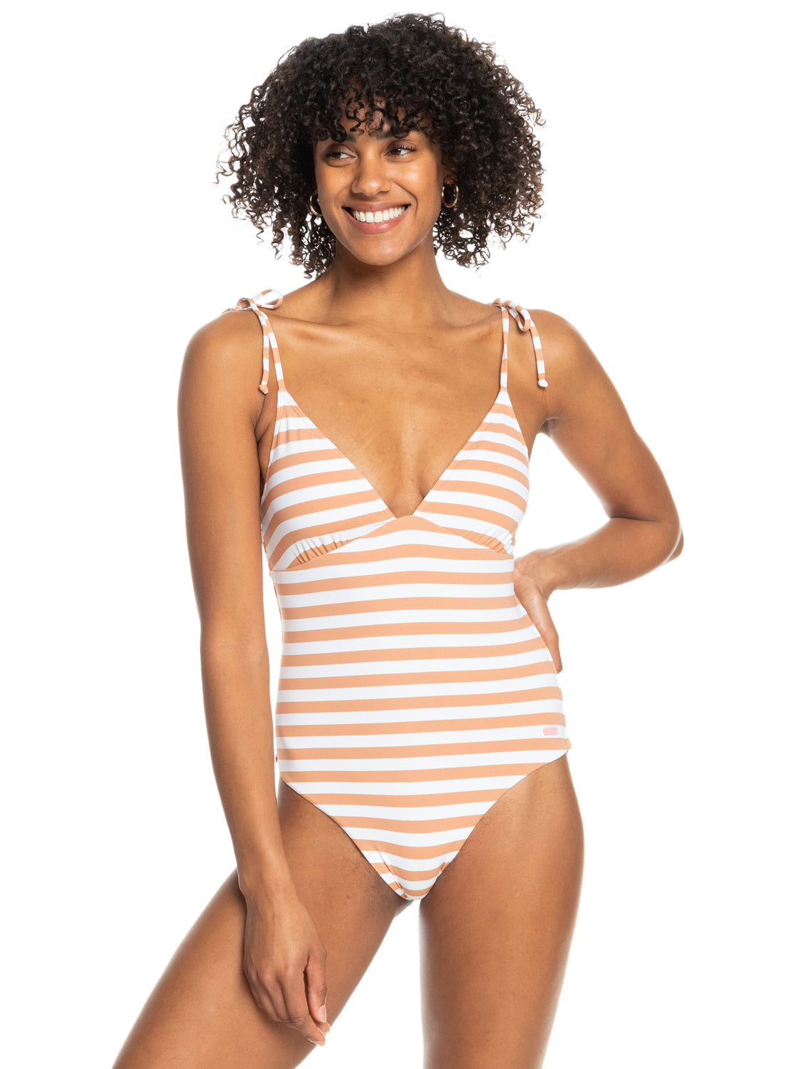 Womens Printed Beach Classics One-Piece Swimsuit