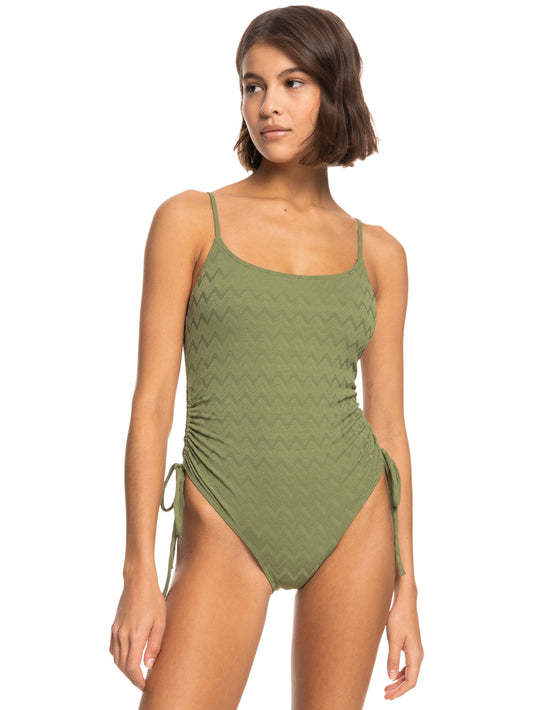 Womens Current Coolness One-Piece Swimsuit - Roxy Malaysia