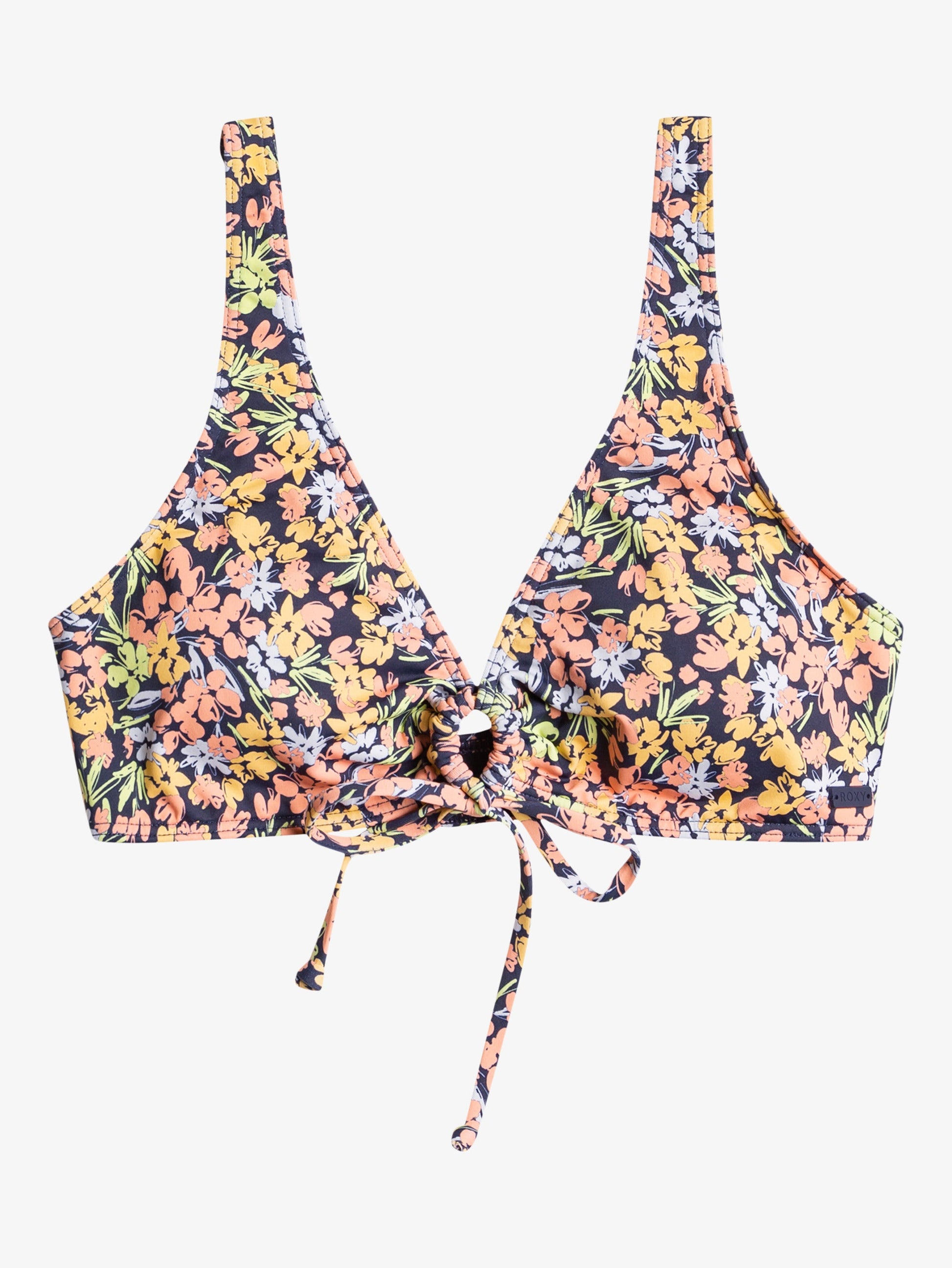 Womens Printed Beach Classics Bralette Bikini Top - Roxy Malaysia