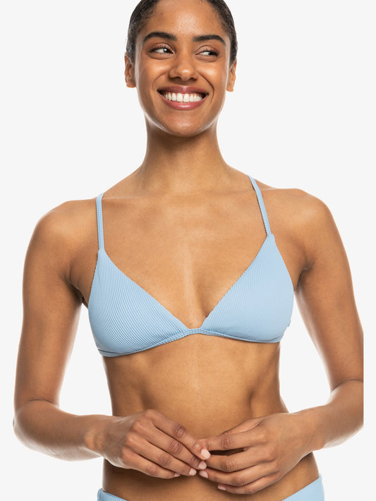 Womens Rib Roxy Love The Quiver Tri Bikini Top - Roxy Malaysia