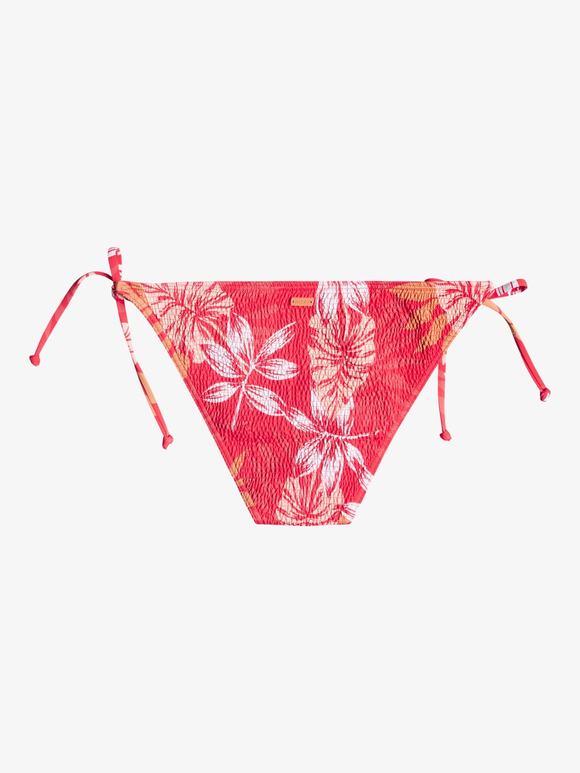 Womens Seaside Tropics Mid-Waist Smocked Bikini Bottoms - Roxy Malaysia