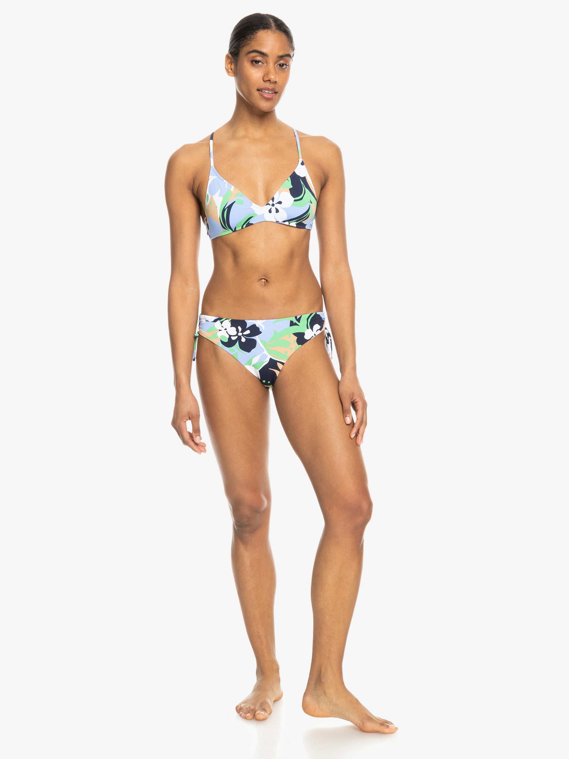 Womens Printed Beach Classics Hispter Ties Bikini Bottoms - Roxy Malaysia