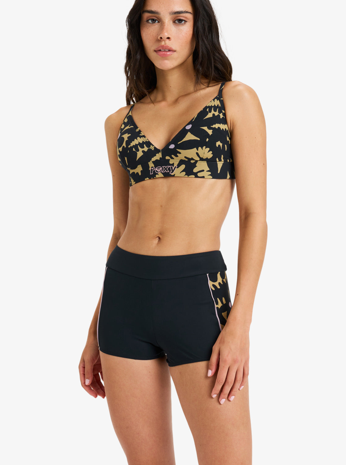 Womens Roxy Active Shorty Bikini Bottoms