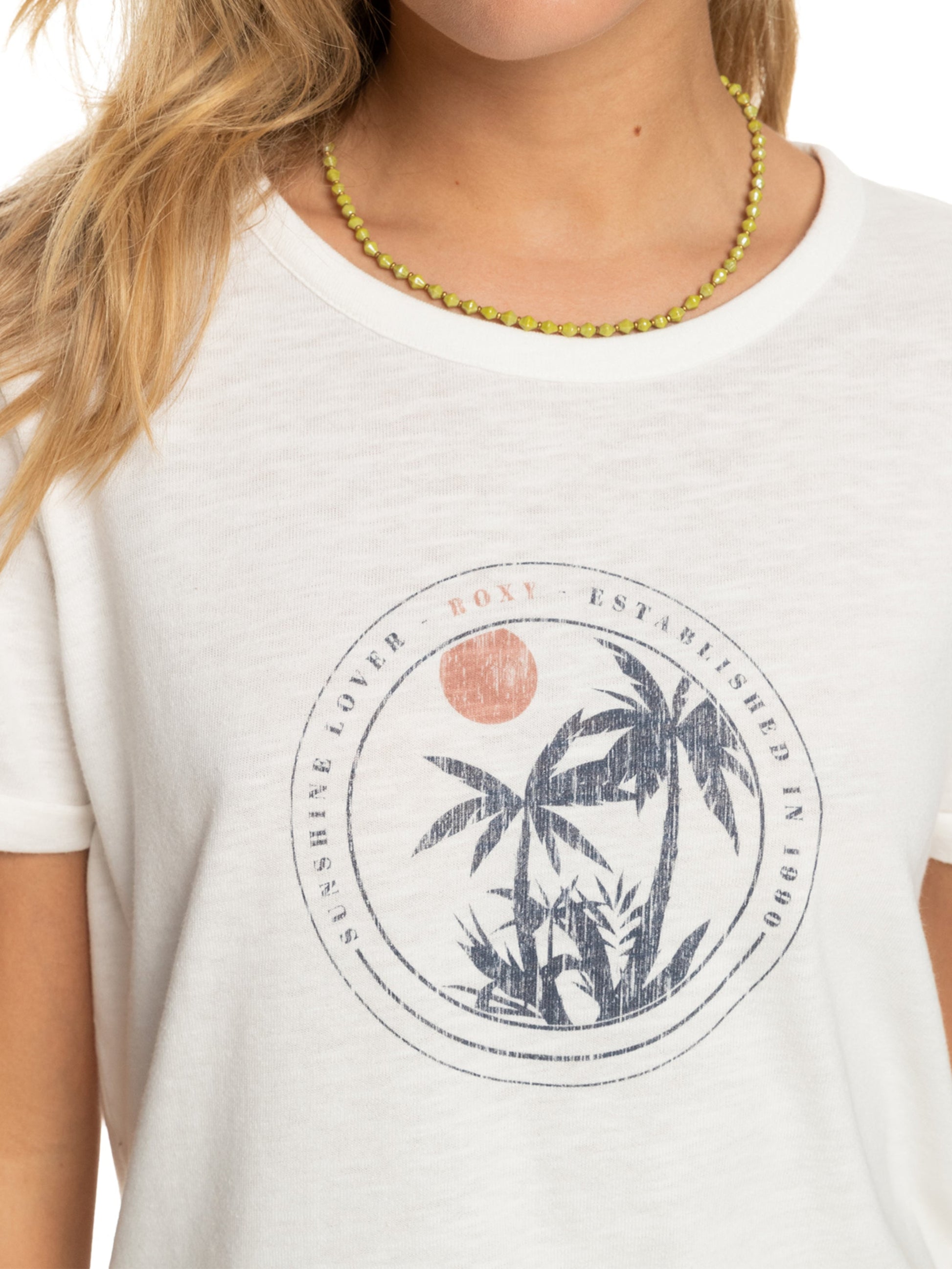 Womens Ocean After Short Sleeve Tee - Roxy Malaysia