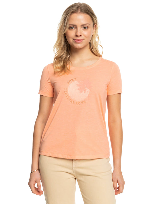 Womens Chasing The Wave Short Sleeve Tee - Roxy Malaysia