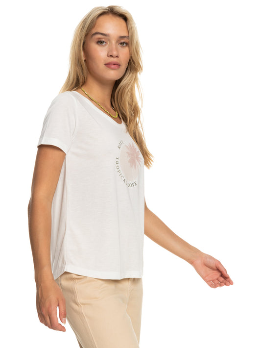 Womens Chasing The Wave Short Sleeve Tee - Roxy Malaysia