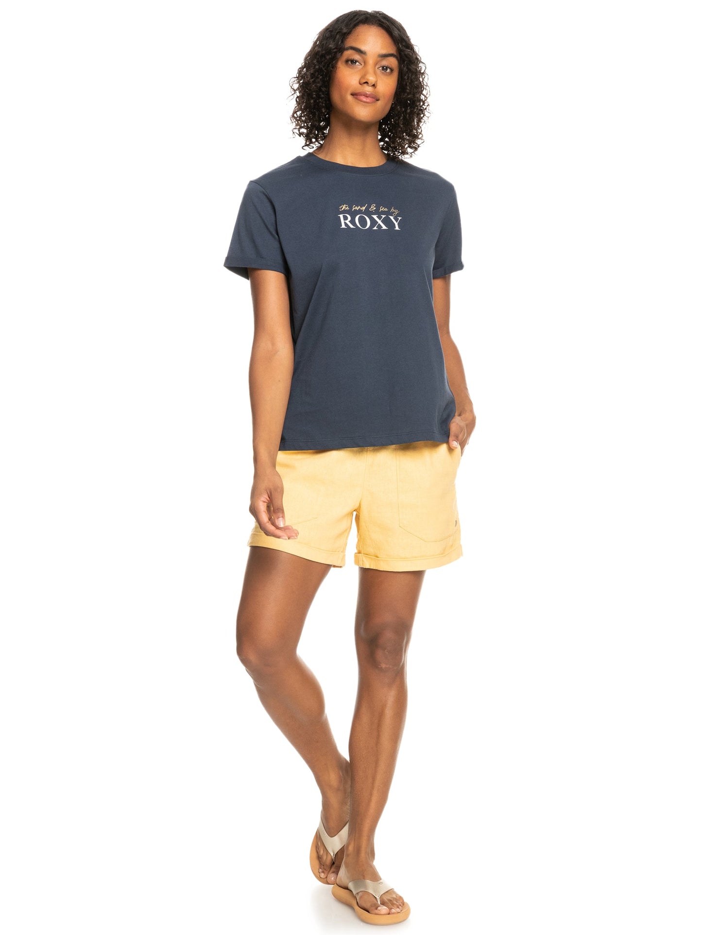 Womens Noon Ocean Short Sleeve Tee - Roxy Malaysia