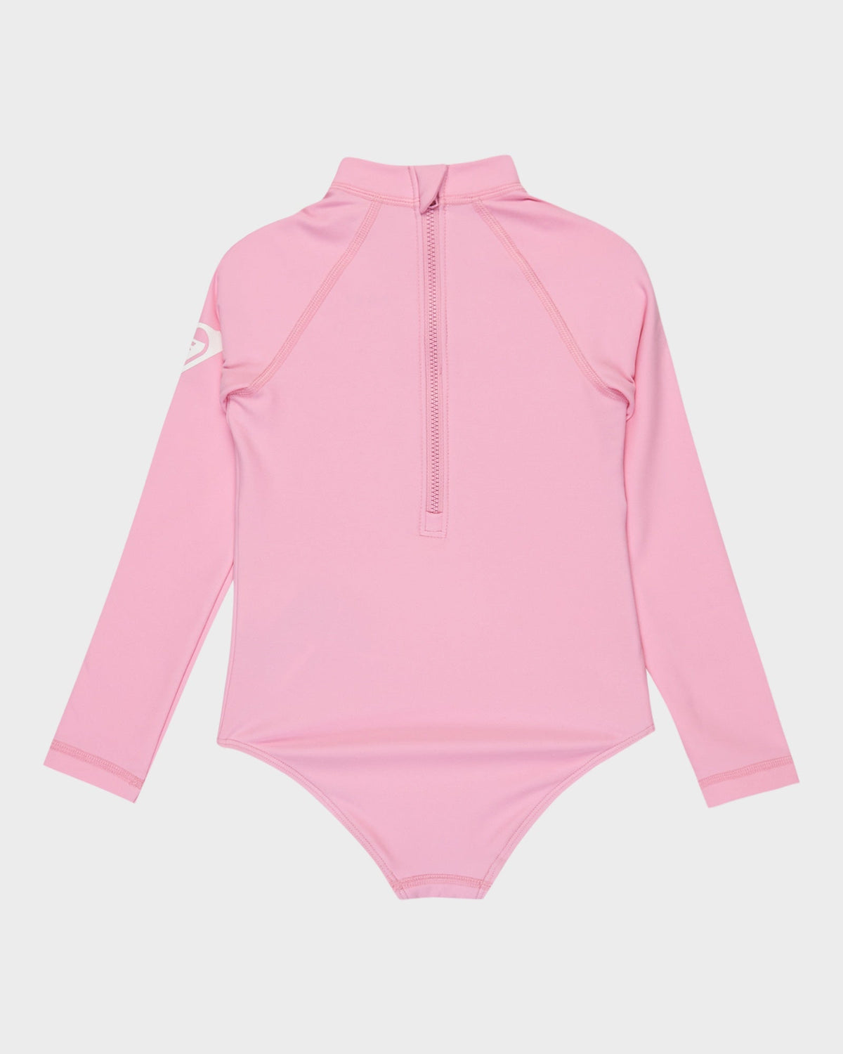 Girls 2-7 Heater Long Sleeve One Piece Rash Vest