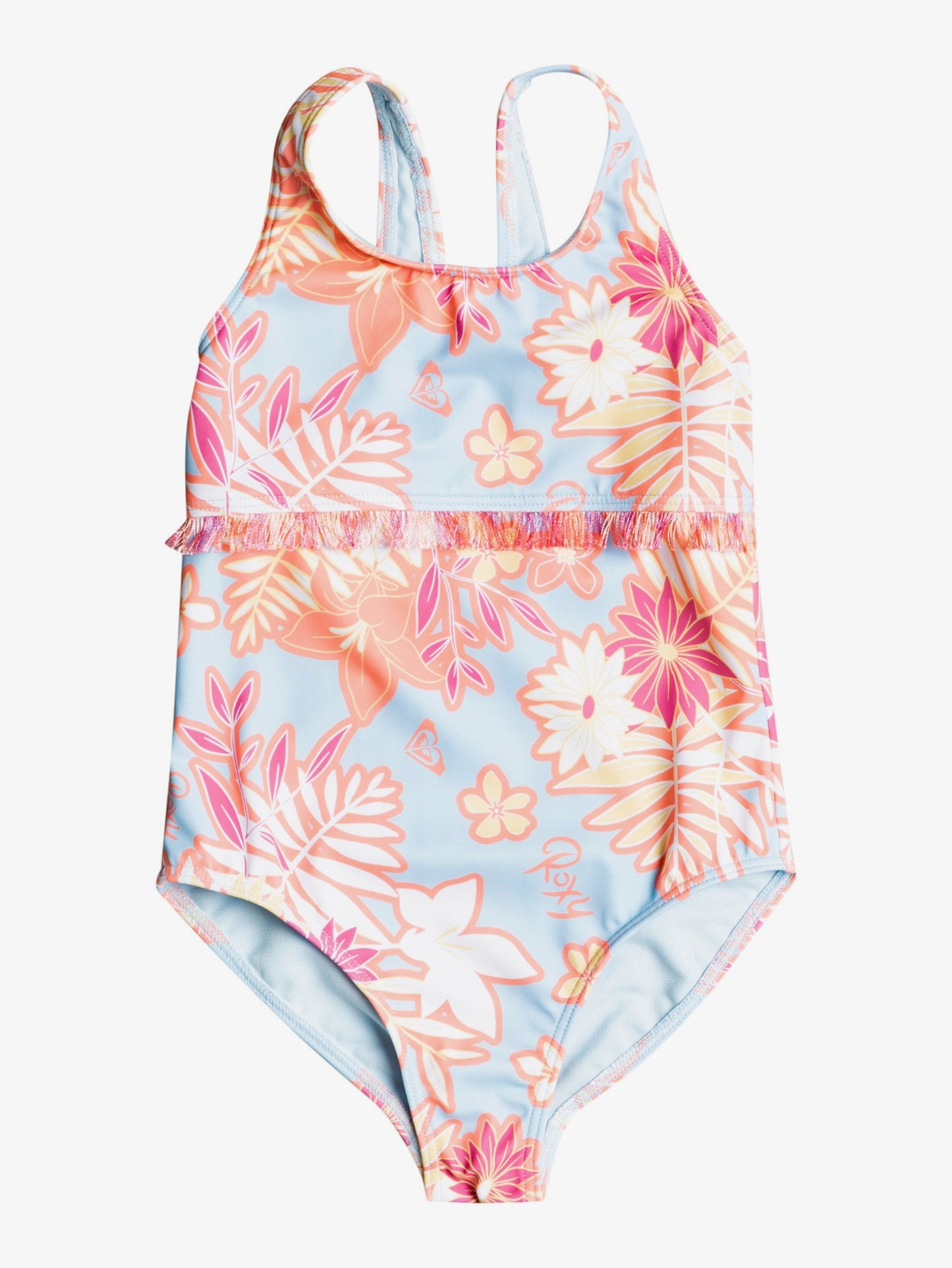 Girls 2-7 Funny Childhood One-Piece Swimsuit