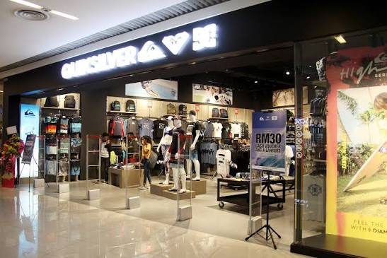 Quiksilver Roxy @ Queensbay Mall Penang