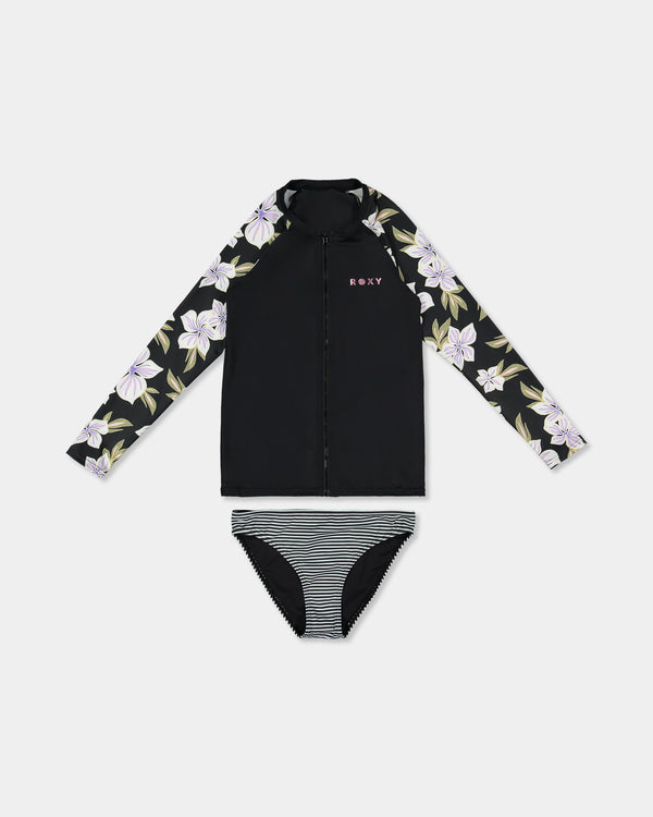 Girls 8-16 Of The Pacifc Long Sleeve Rashguard
