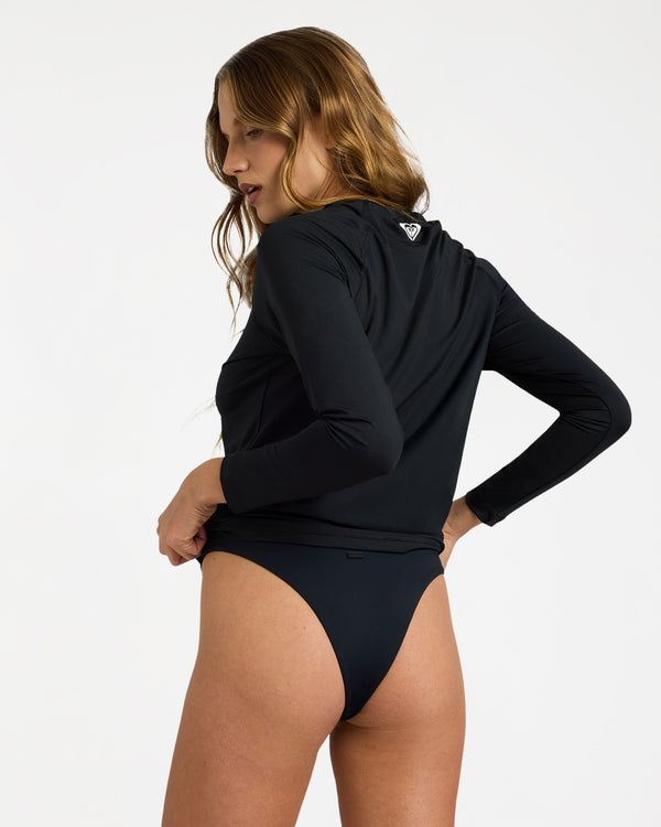 Womens Essentials Long Sleeve Rashguard