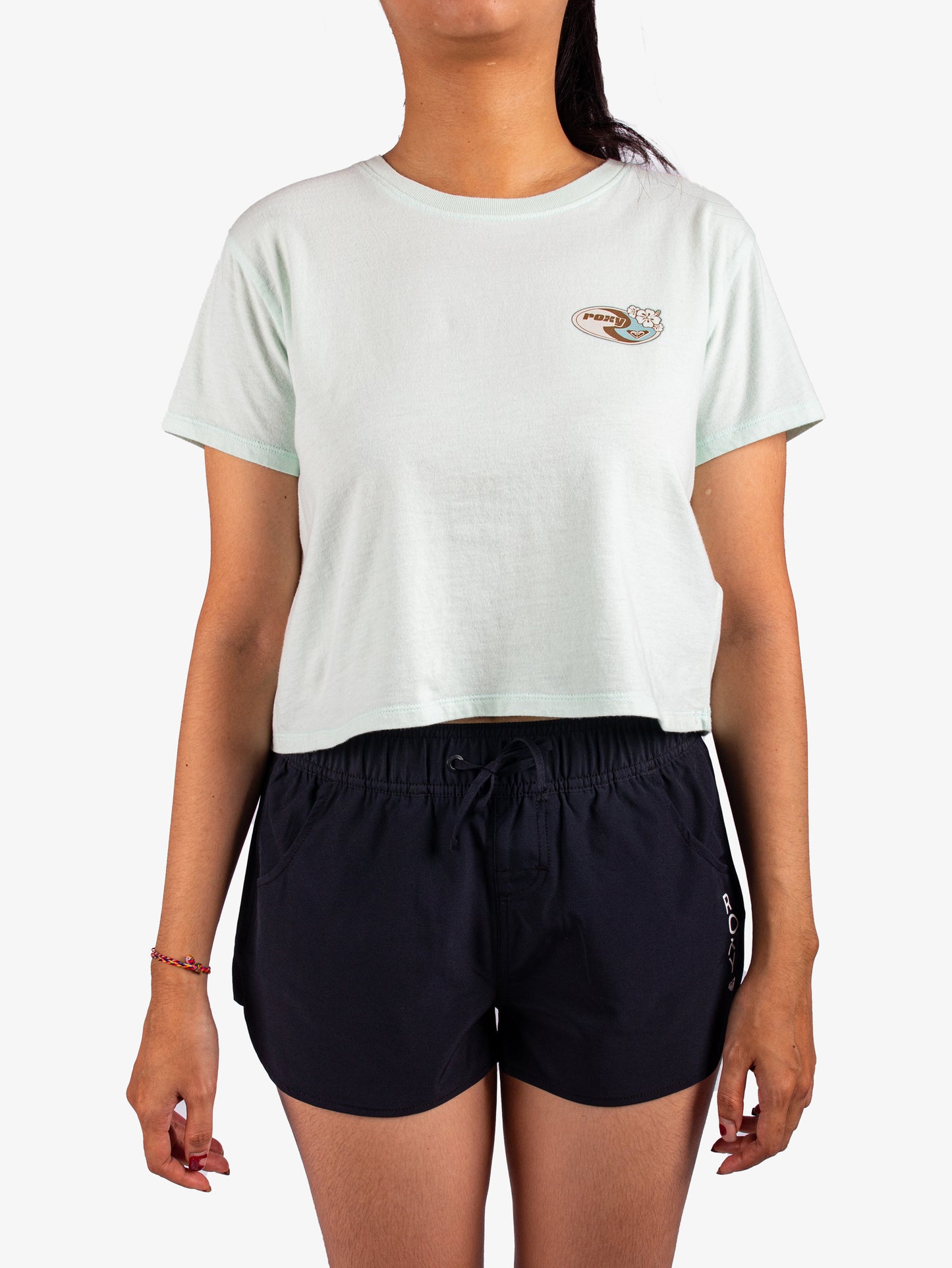 Womens People Speak Crop T-Shirt
