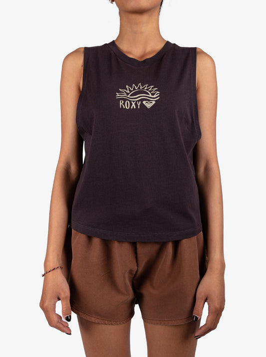 Womens Summer Days Muscle  Tee