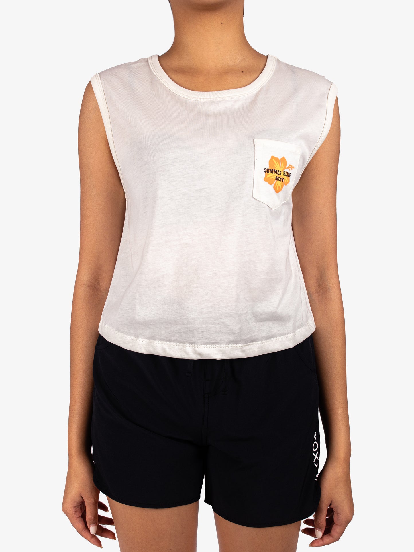 Womens Pocket Muscle Top
