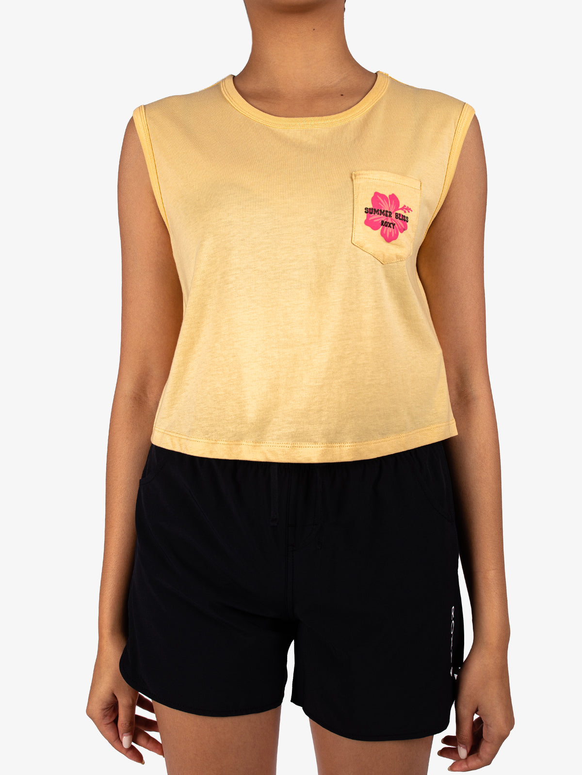Womens Pocket Muscle Top
